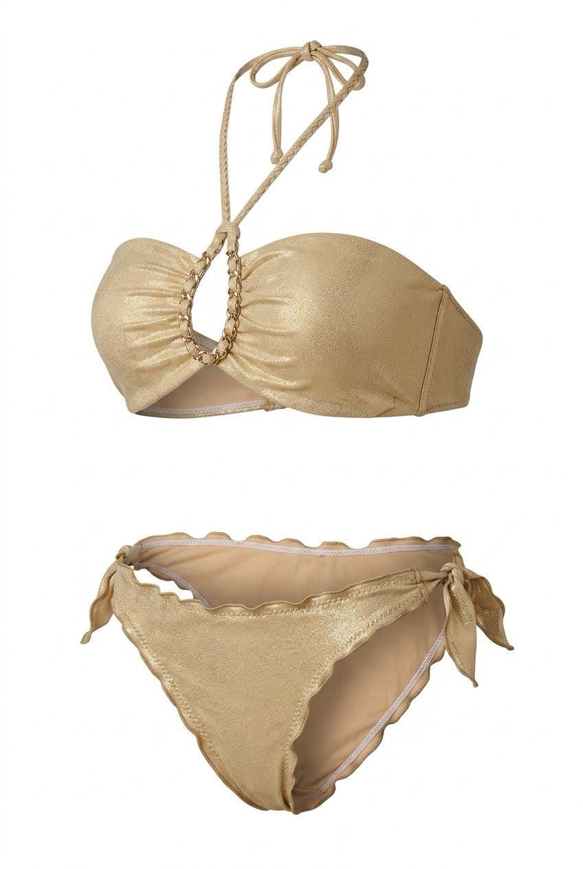 GOLDFINGER - Bandeau Top & Sport Bottom
