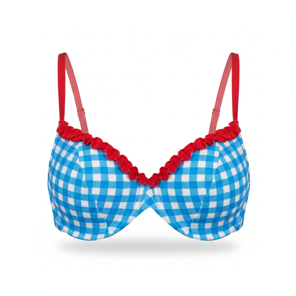 BAVARIAN BLUE - D-Cupe Cross Top