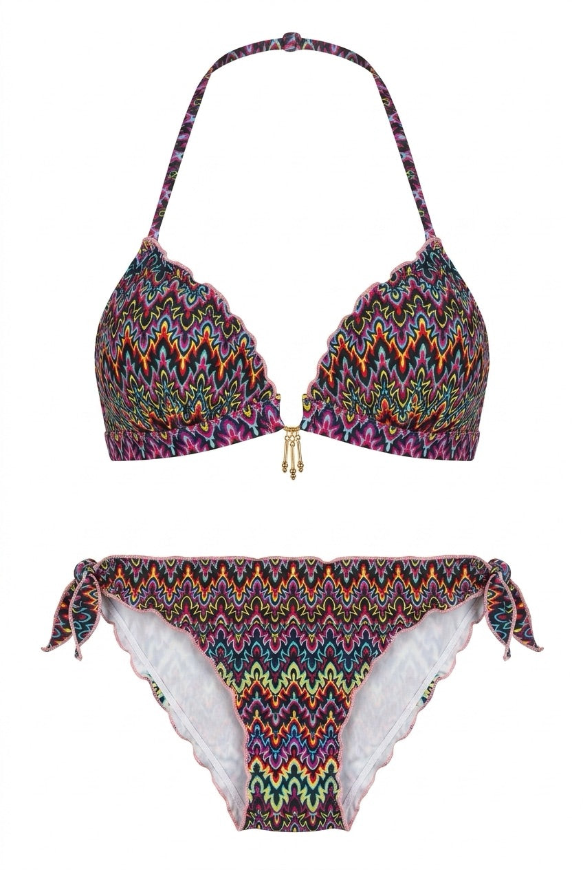 SANTORINI BLOOM - Triangle Fix Top - Sport Bottom