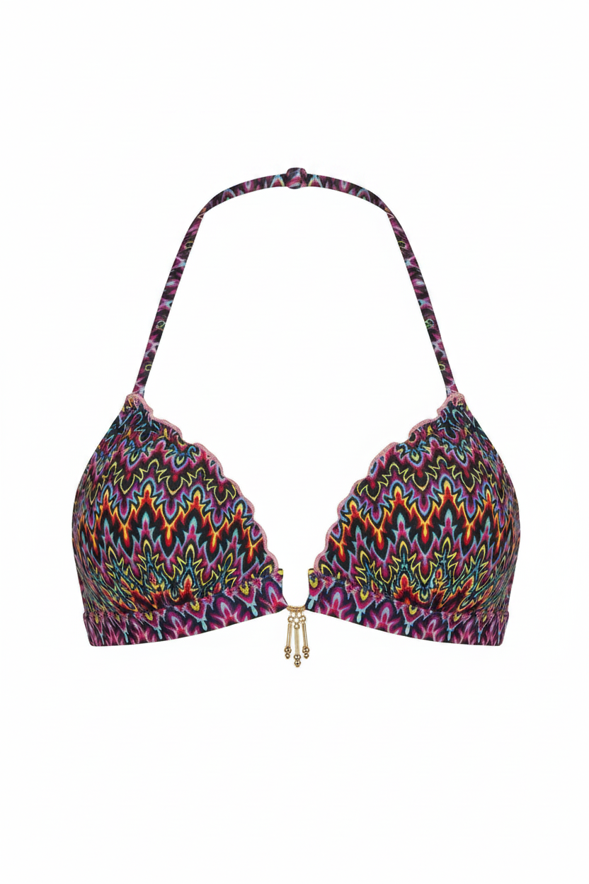 SANTORINI BLOOM - Triangle Fix Top