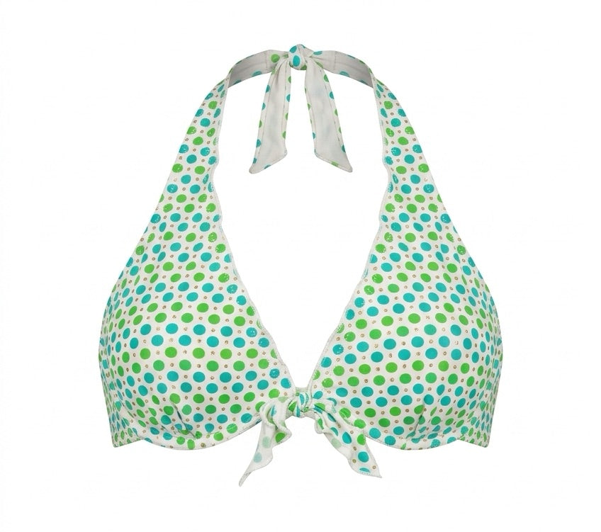 MINTY BLOOM - Neckholder Wire Top