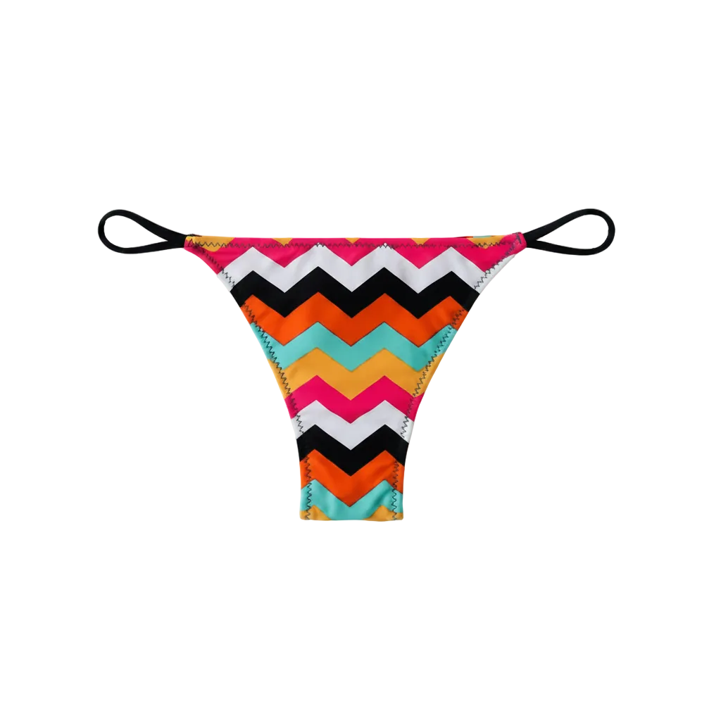 RETRO WAVES - Tie Bottom
