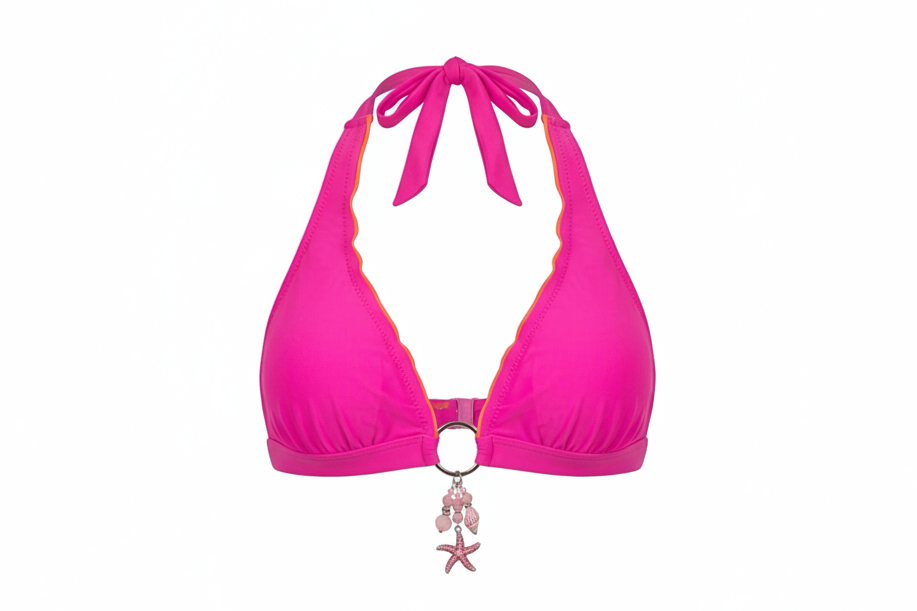 SUNSET FLAMINGO - Neckholder Top