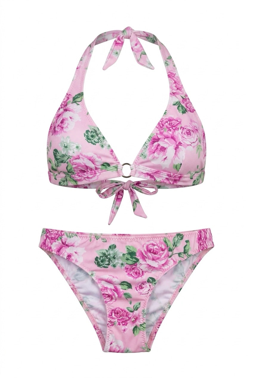 BLUSH ROSE - Neckholder Top & Sport Bottom
