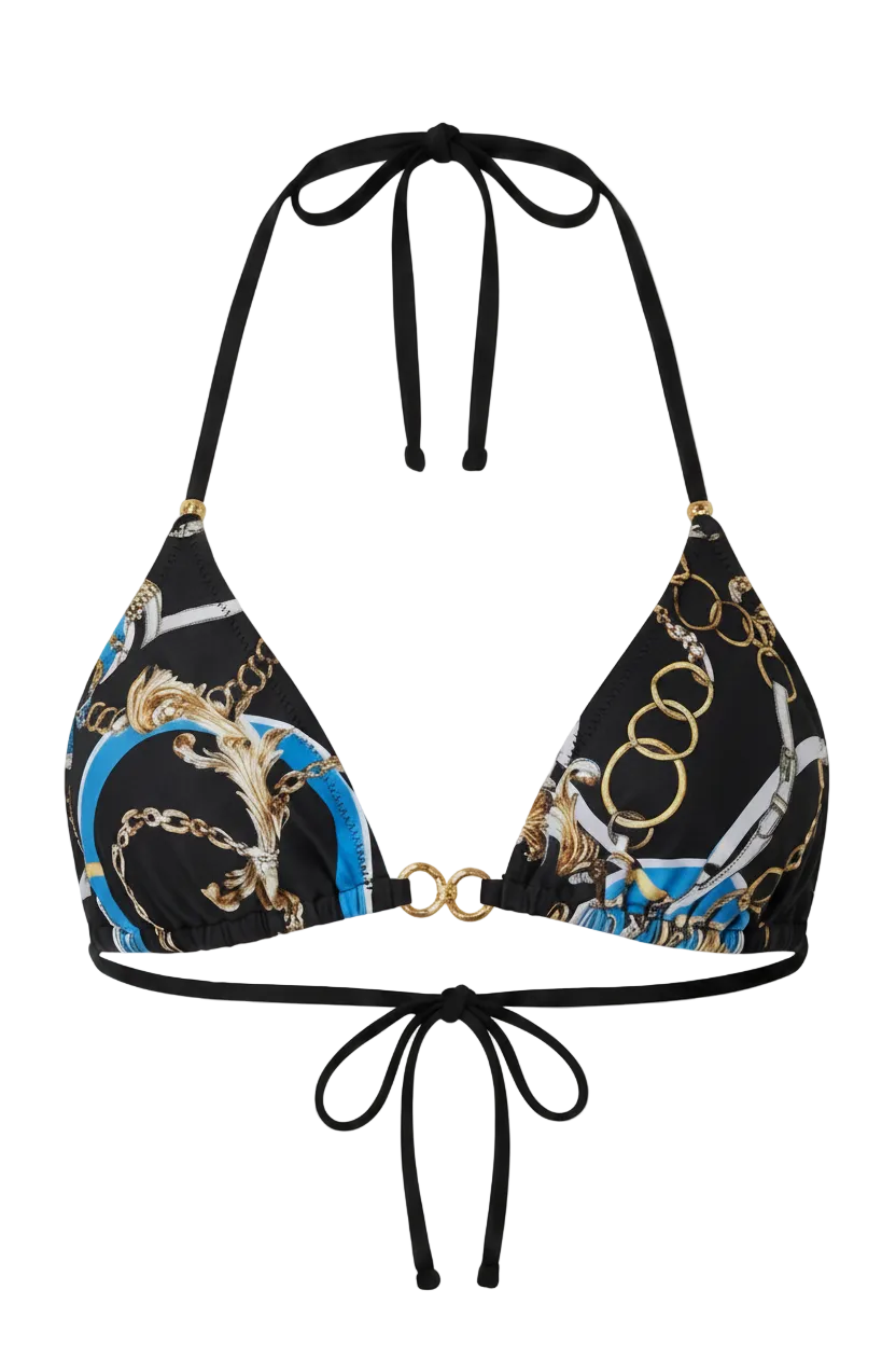 AZURE LUX - Triangle Top