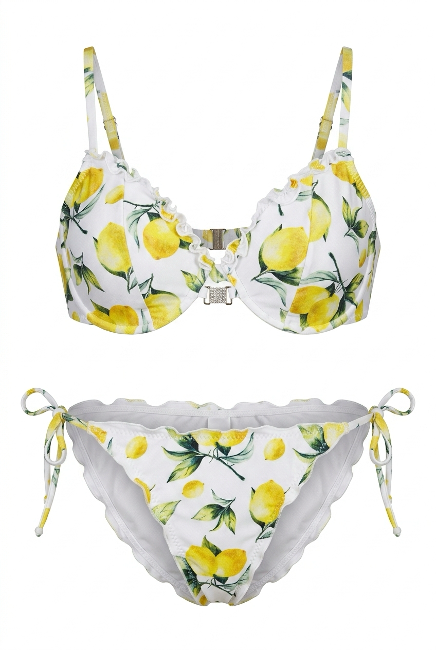 LIMONCELLO - D-Cupe Cross Top & Sport Bottom