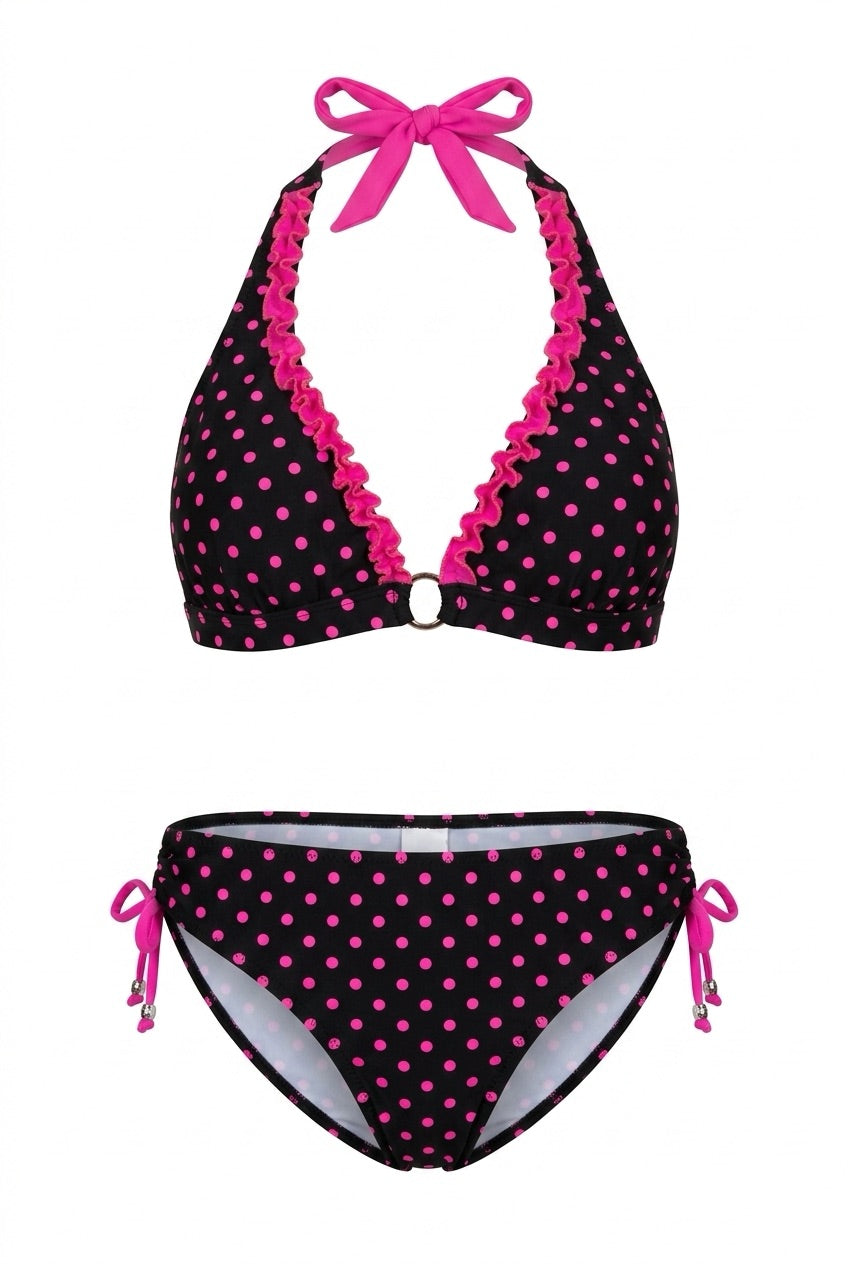 POLKADOTS - Neckholder Top & Sport Bottom