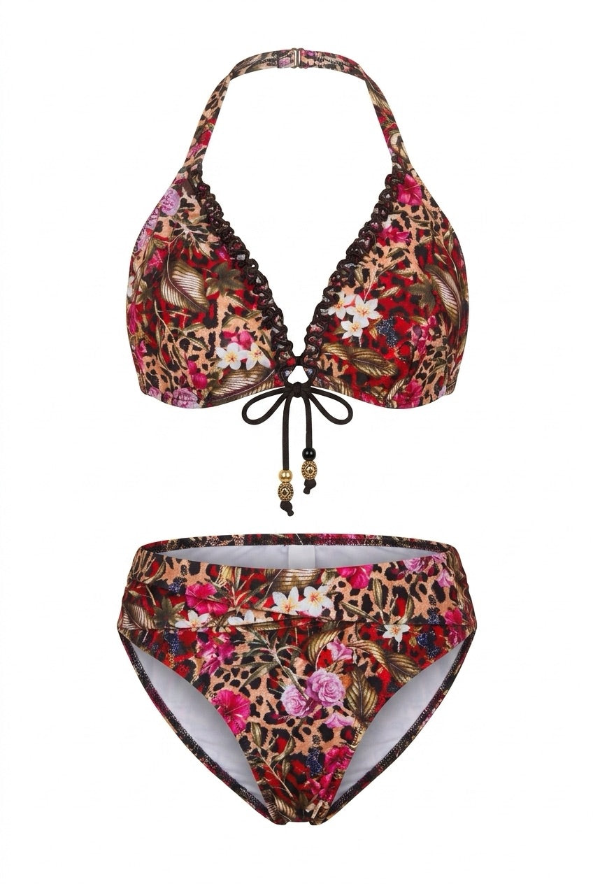 WILD ROMANCE - Neckholder Wire Top	 & Basic Bottom