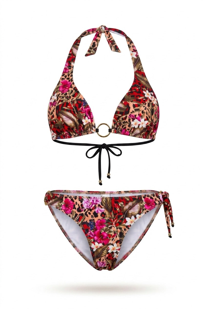 WILD ROMANCE - Triangle Neck Top & Sport Bottom