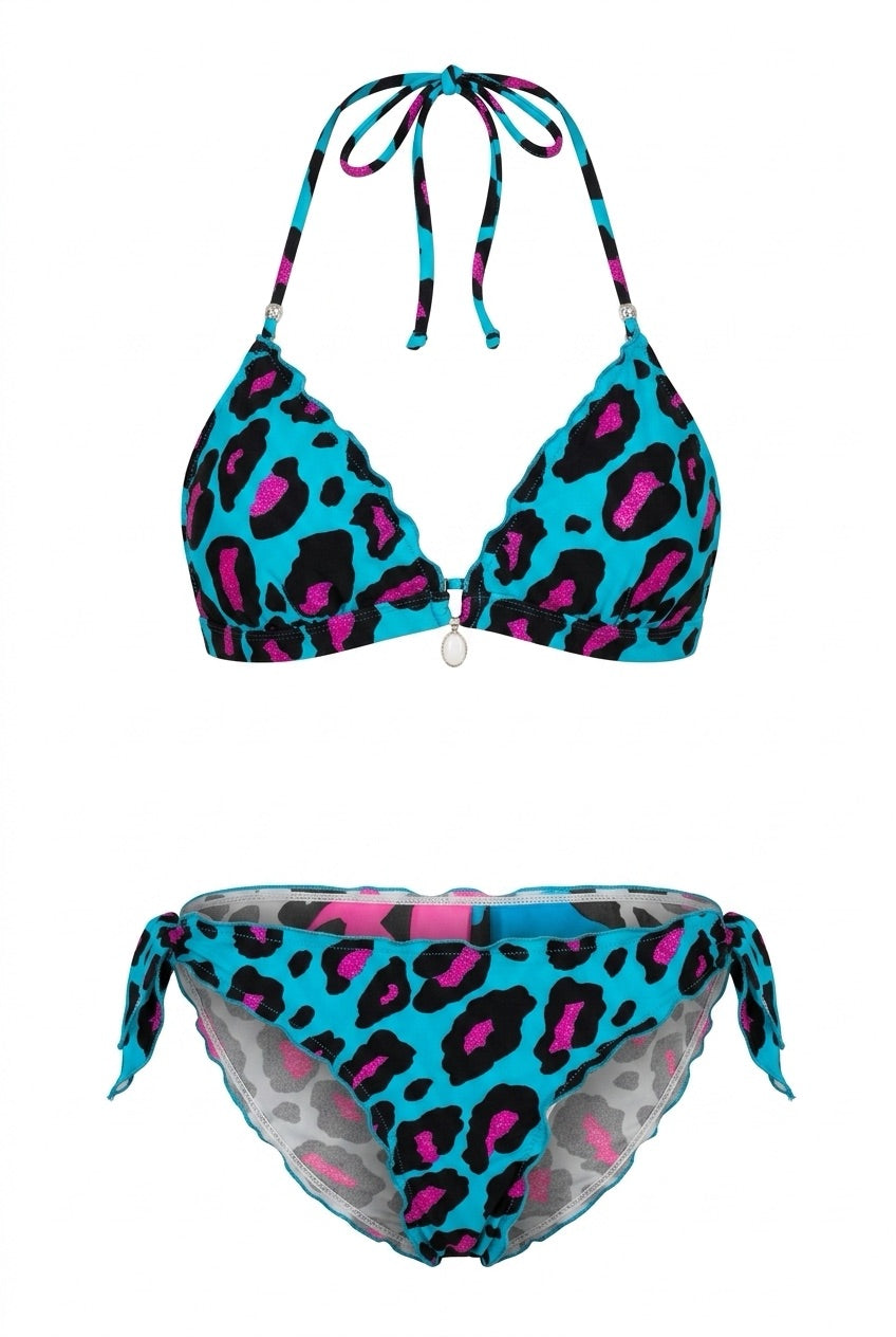 ELECTRIC JUNGLE - Triangle Top & Sport Bottom