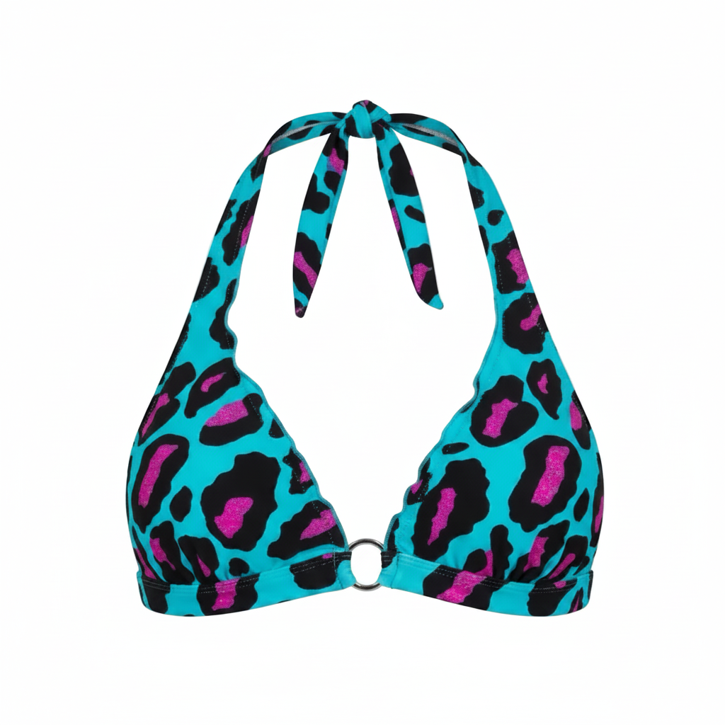 ELECTRIC JUNGLE - Neckholder Top