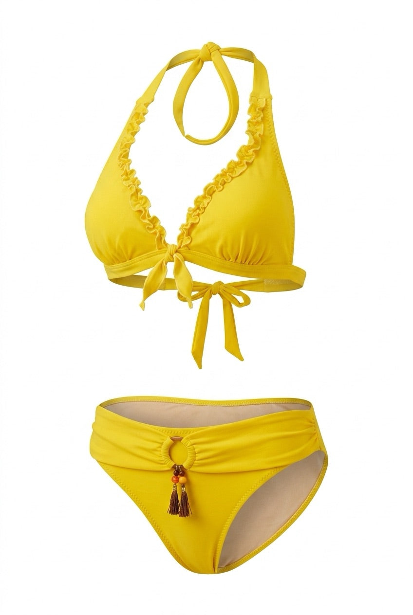 SUN KISS - Neckholder Top & Basic Bottom